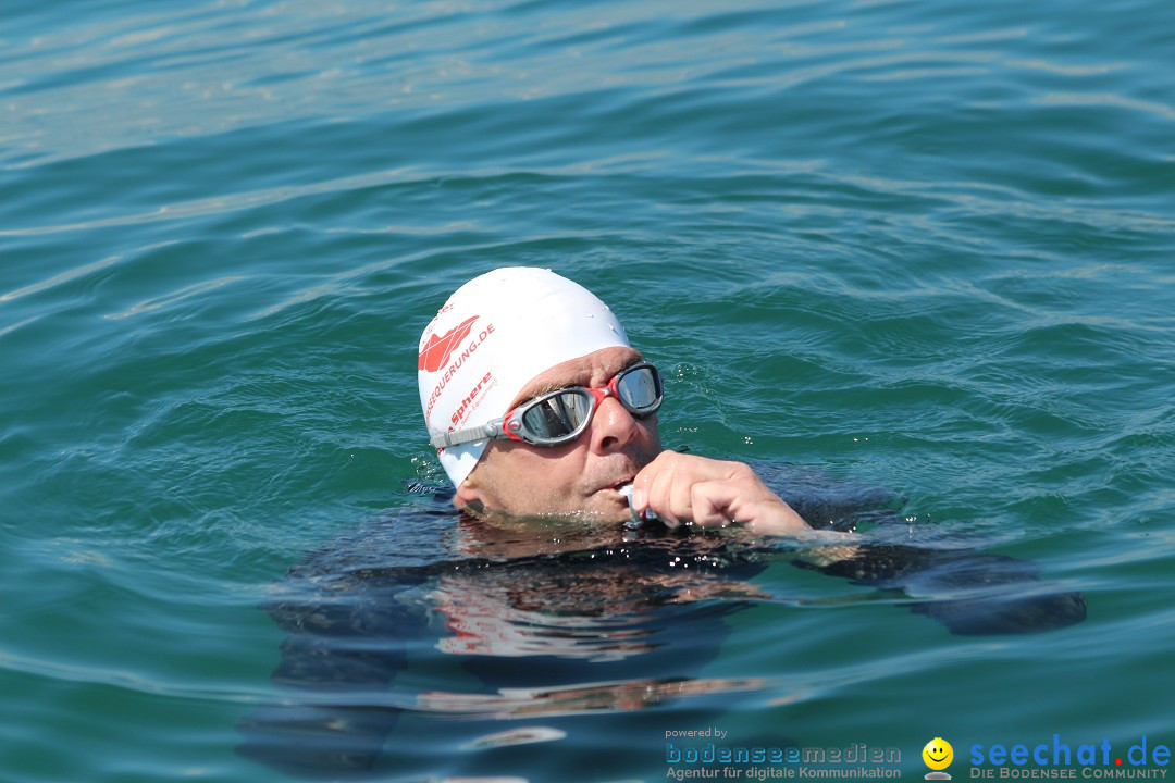 Bodensee Breitenquerung von Klaus Mattes: Friedrichshafen, 21.08.2015