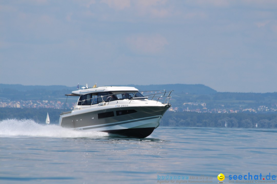 Bodensee Breitenquerung von Klaus Mattes: Friedrichshafen, 21.08.2015