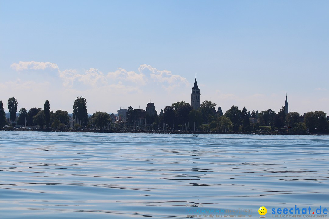 Bodensee Breitenquerung von Klaus Mattes: Friedrichshafen, 21.08.2015
