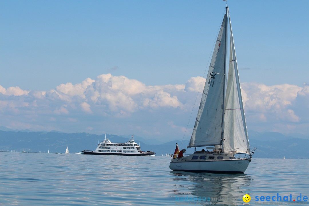 Bodensee Breitenquerung von Klaus Mattes: Friedrichshafen, 21.08.2015