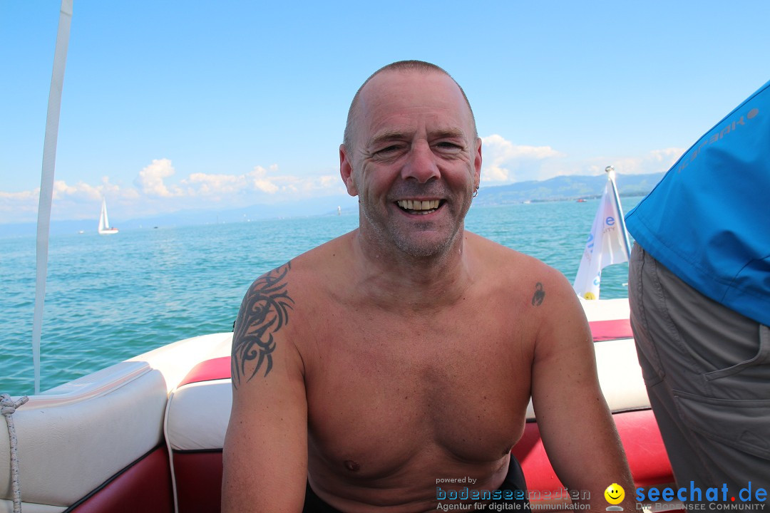 Bodensee Breitenquerung von Klaus Mattes: Friedrichshafen, 21.08.2015
