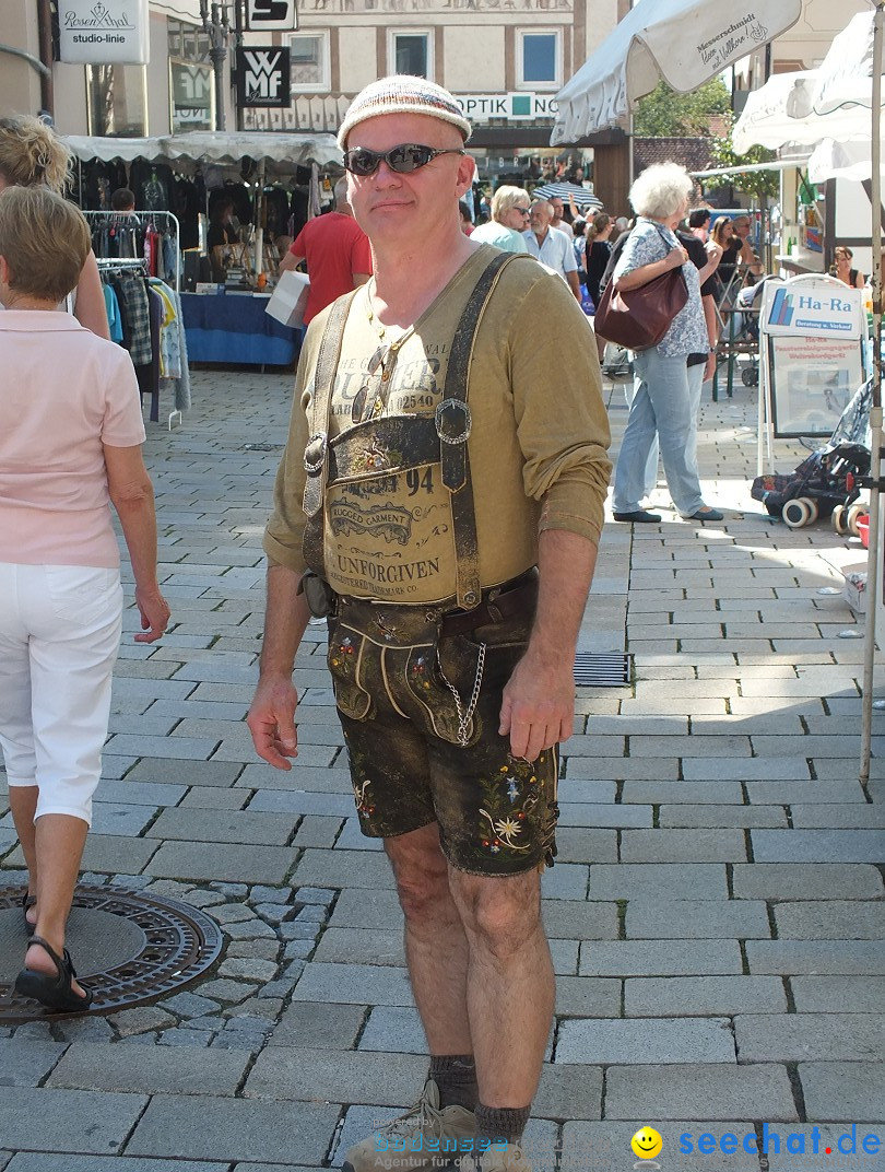 Flohmarkt und Fest: Sigmaringen, 29.08.2015