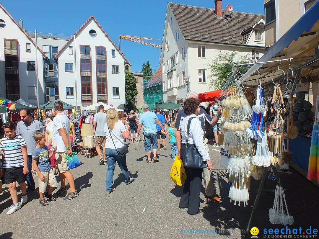 Flohmarkt und Fest: Sigmaringen, 29.08.2015