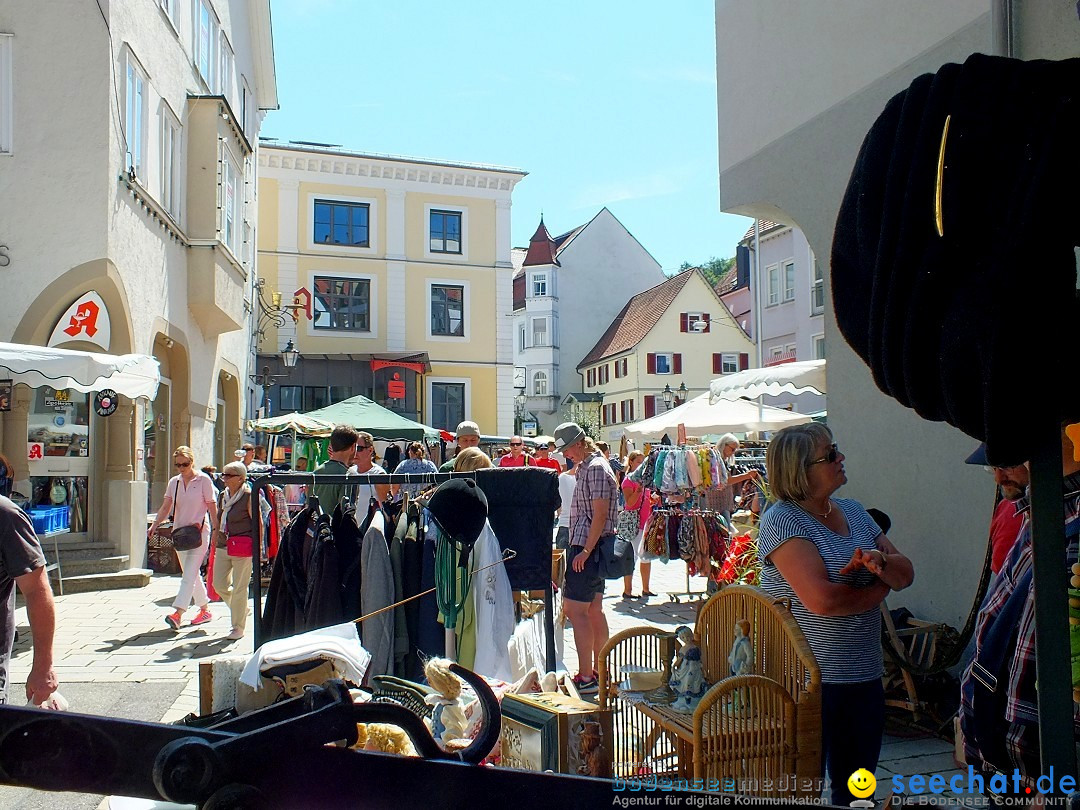Flohmarkt und Fest: Sigmaringen, 29.08.2015