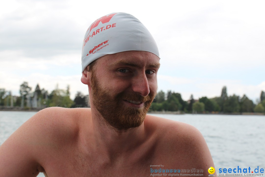 Bodensee Breitenquerung - Patrick Hotz: Friedrichshafen, 06.09.2015