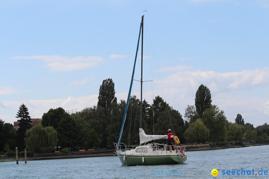 Bodensee Breitenquerung - Patrick Hotz: Friedrichshafen, 06.09.2015