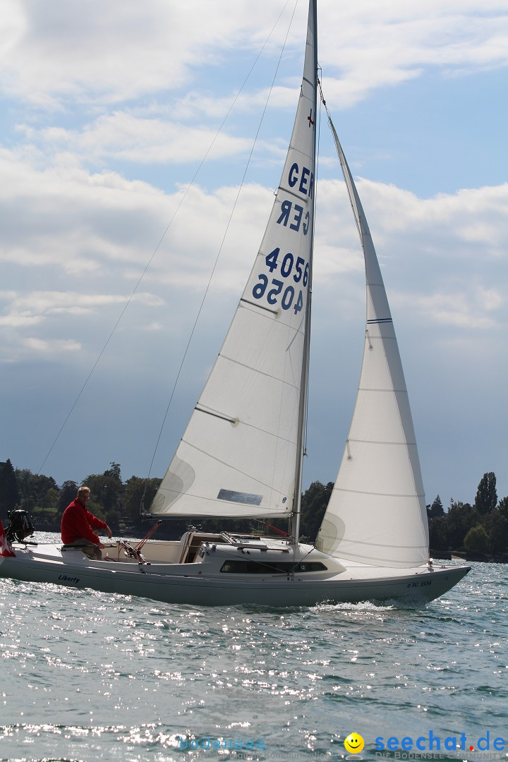 Bodensee Breitenquerung - Patrick Hotz: Friedrichshafen, 06.09.2015