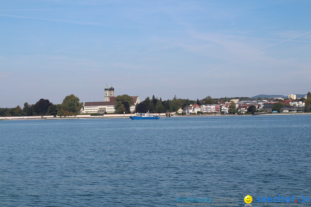 Bodensee Breitenquerung - Peggy Hennings: Friedrichshafen, 12.09.2015
