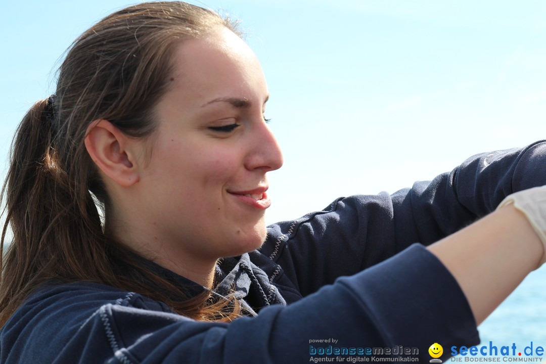 Bodensee Breitenquerung - Peggy Hennings: Friedrichshafen, 12.09.2015