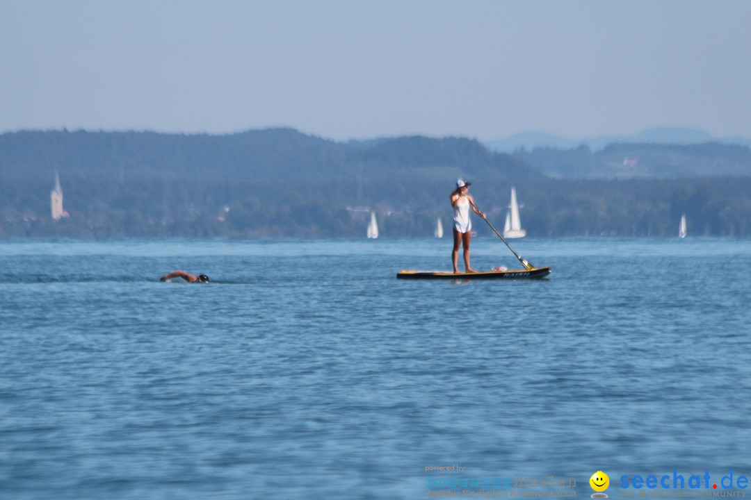 Bodensee Breitenquerung - Peggy Hennings: Friedrichshafen, 12.09.2015