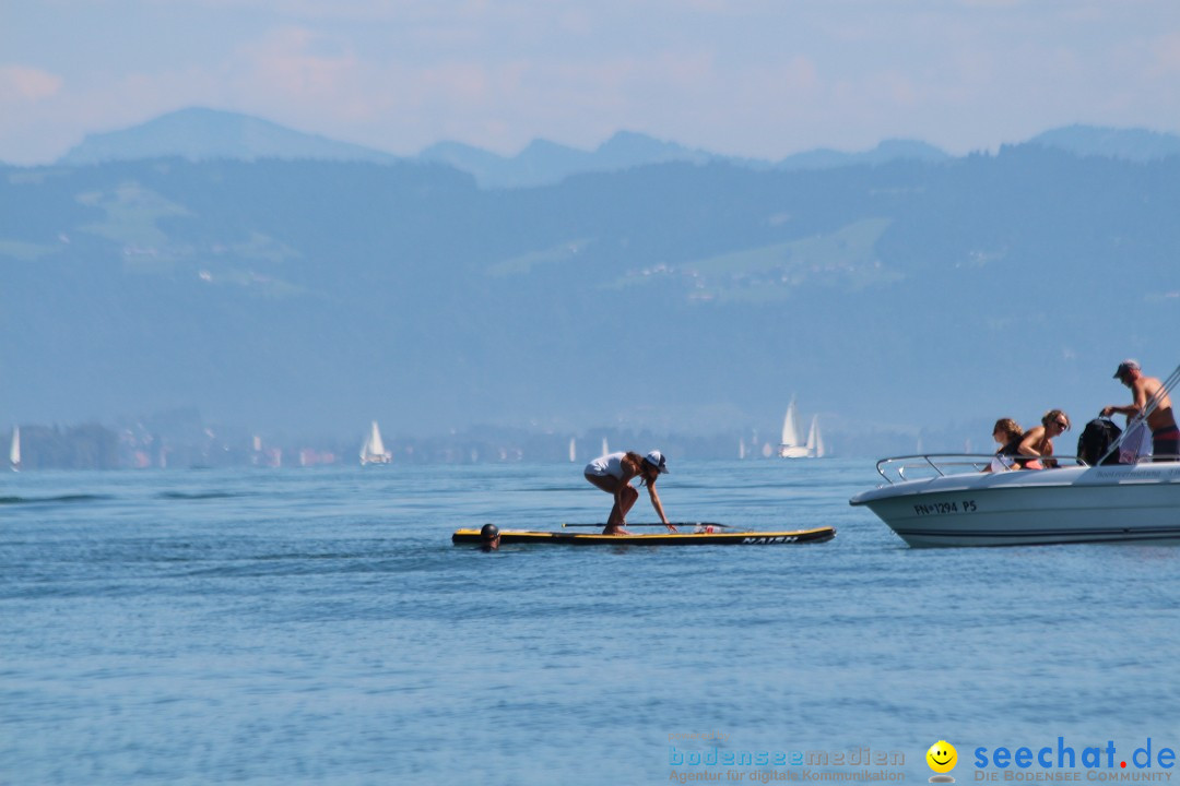 Bodensee Breitenquerung - Peggy Hennings: Friedrichshafen, 12.09.2015