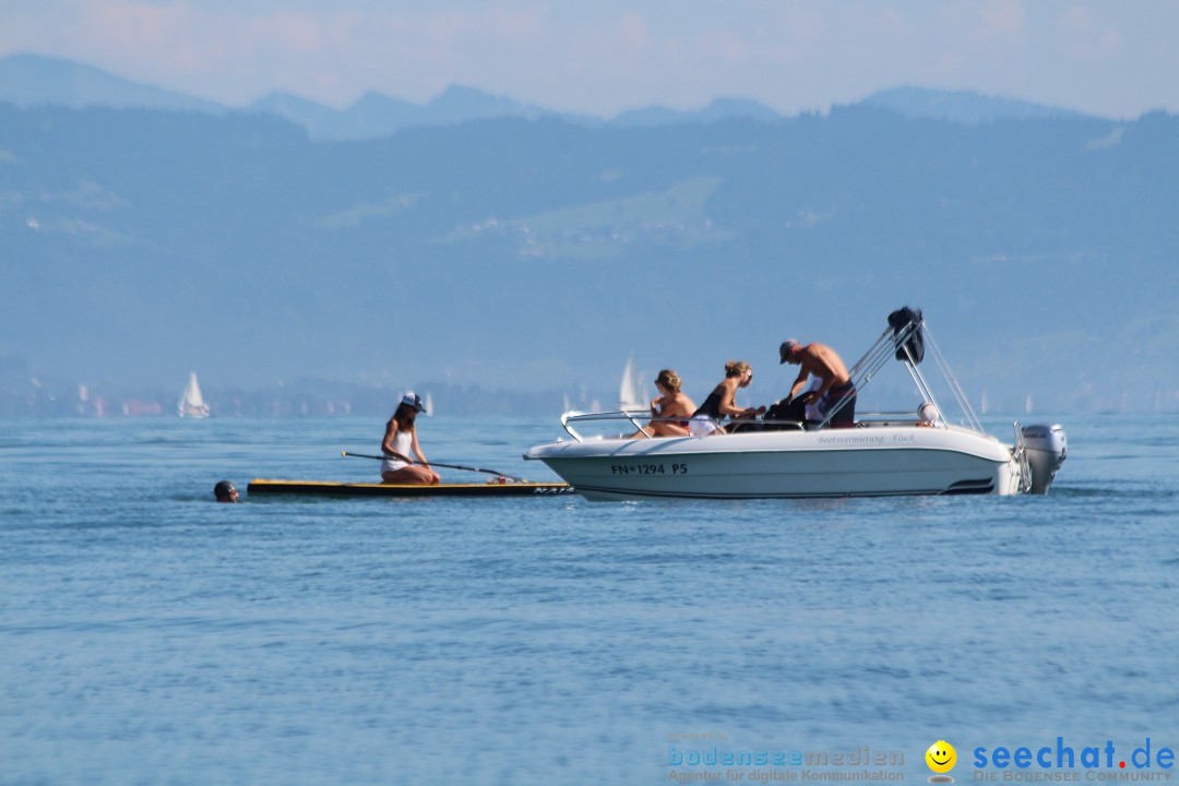 Bodensee Breitenquerung - Peggy Hennings: Friedrichshafen, 12.09.2015