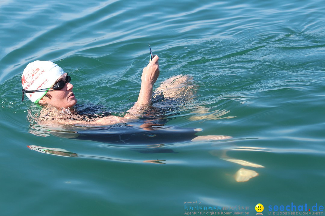 Bodensee Breitenquerung - Peggy Hennings: Friedrichshafen, 12.09.2015
