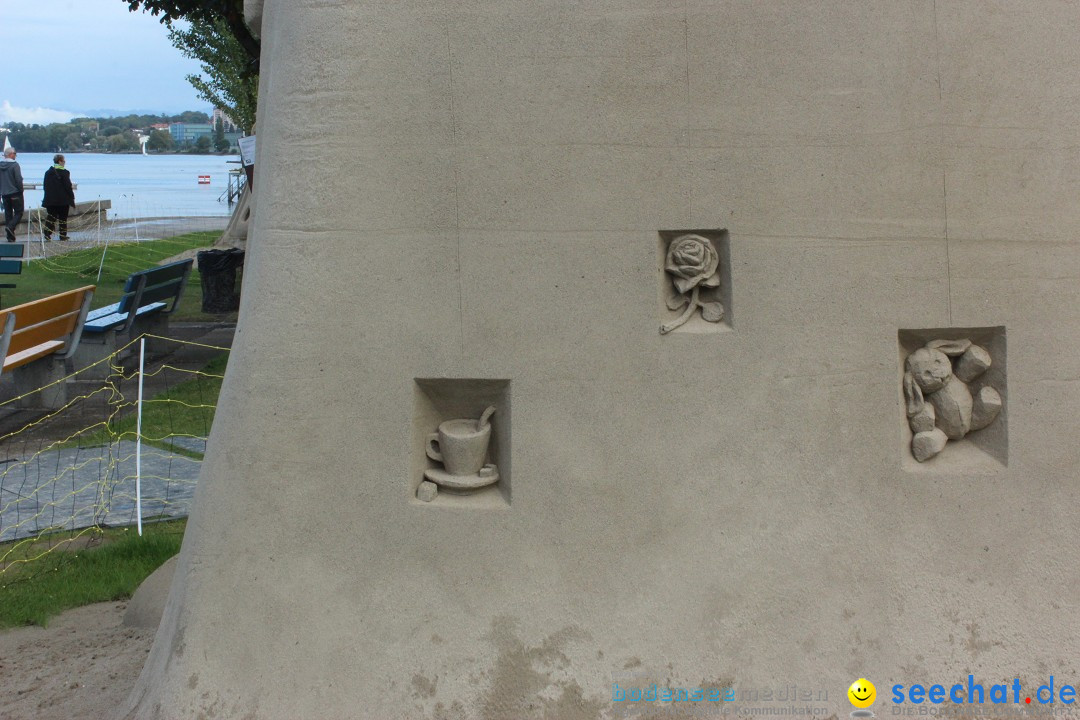 Sandfiguren: Rorschach am Bodensee, 06.09.2015