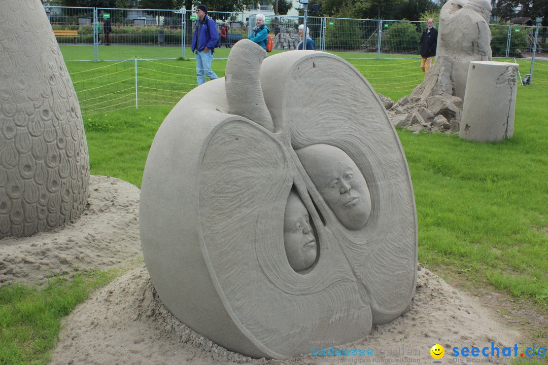 Sandfiguren: Rorschach am Bodensee, 06.09.2015