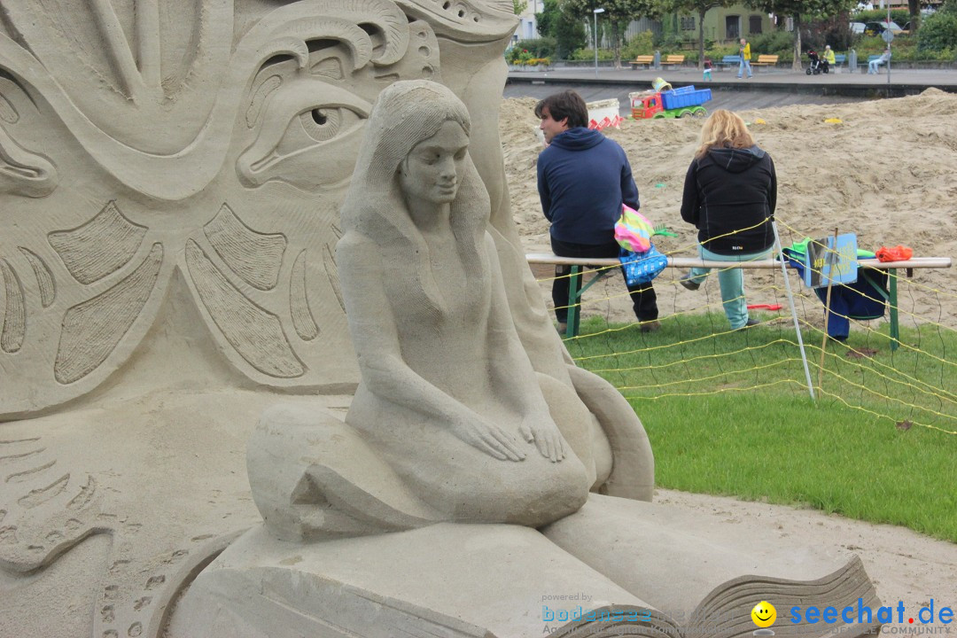 Sandfiguren: Rorschach am Bodensee, 06.09.2015
