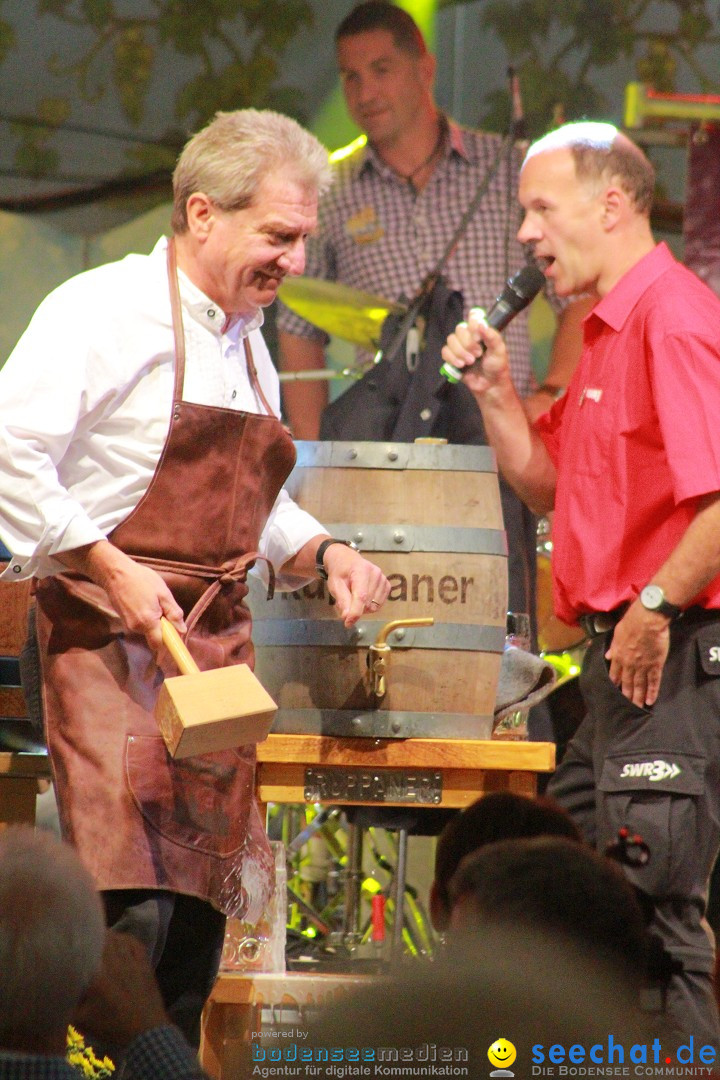 Oktoberfest am Bodensee mit der Froschenkapelle: Konstanz, 18.09.2015