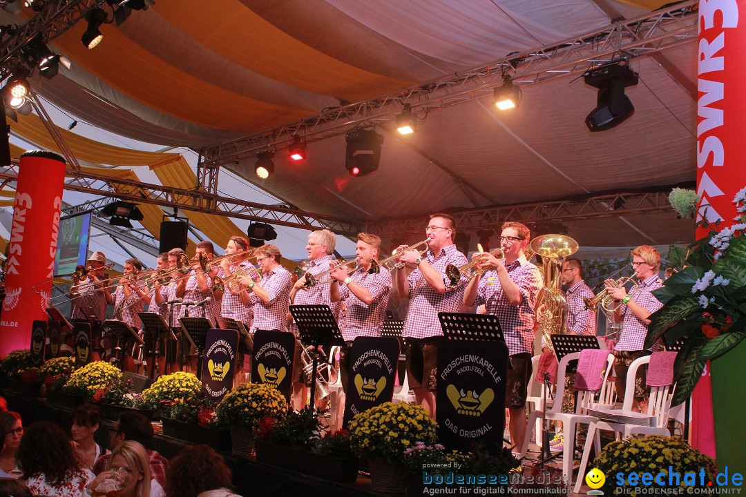 Oktoberfest am Bodensee mit der Froschenkapelle: Konstanz, 18.09.2015