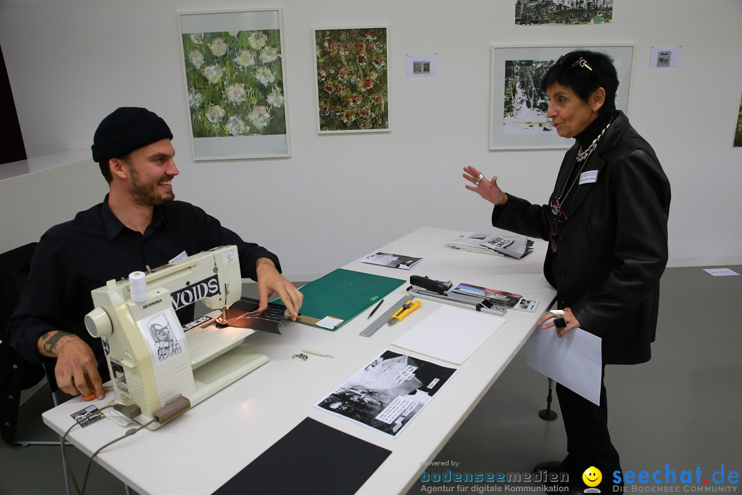 Vernissage mit Ausstellung auf der Kunstnacht: Ravensburg, 25.09.2015
