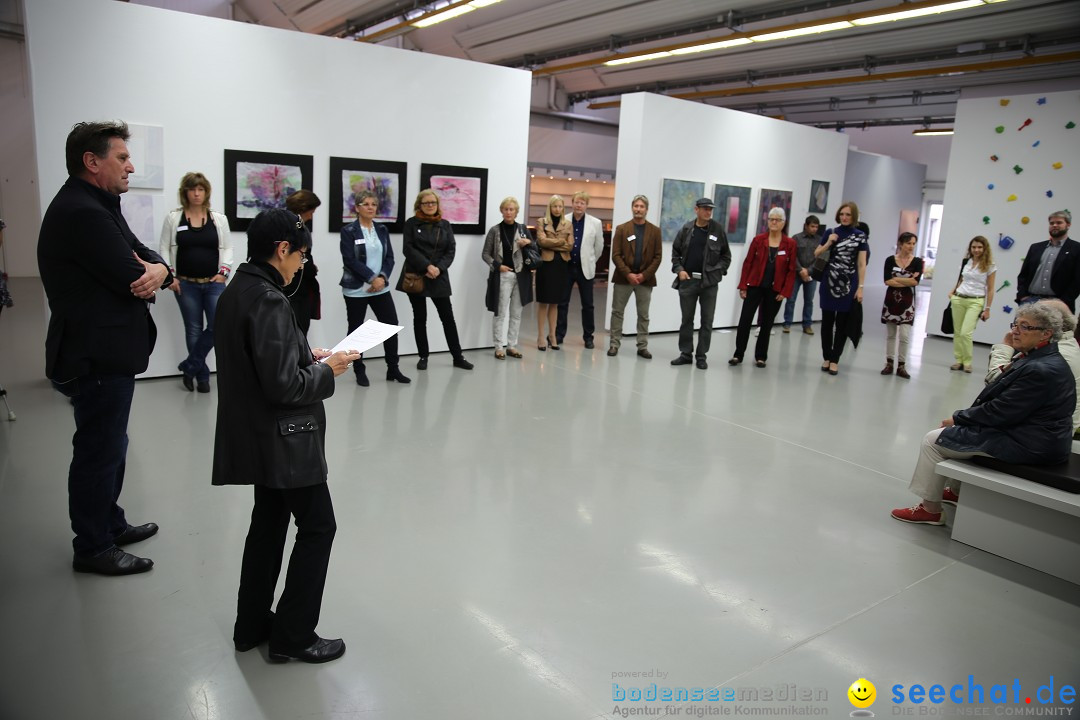 Vernissage mit Ausstellung auf der Kunstnacht: Ravensburg, 25.09.2015