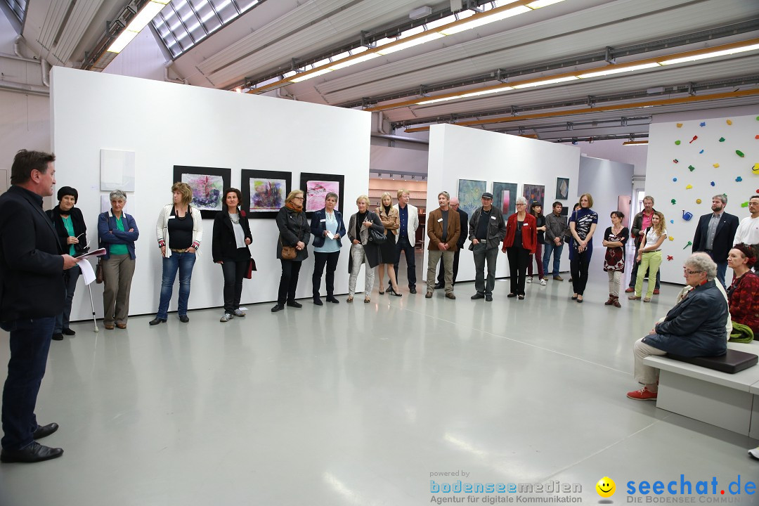 Vernissage mit Ausstellung auf der Kunstnacht: Ravensburg, 25.09.2015