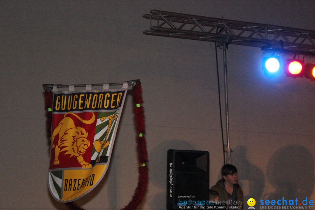 Guggenparty: Bazenheid in der Schweiz, 07.11.2015