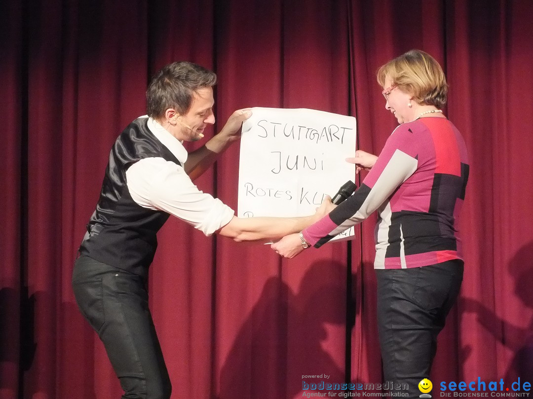 PETER VALANCE - Germanys best Illusionist: Riedlingen, 15.11.2015