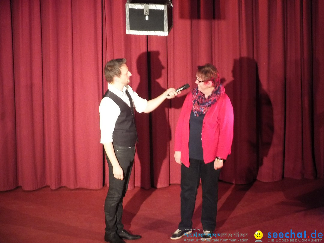 PETER VALANCE - Germanys best Illusionist: Riedlingen, 15.11.2015