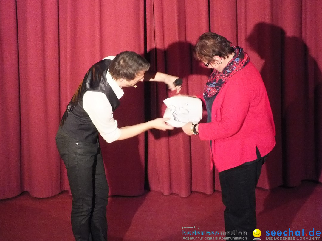 PETER VALANCE - Germanys best Illusionist: Riedlingen, 15.11.2015