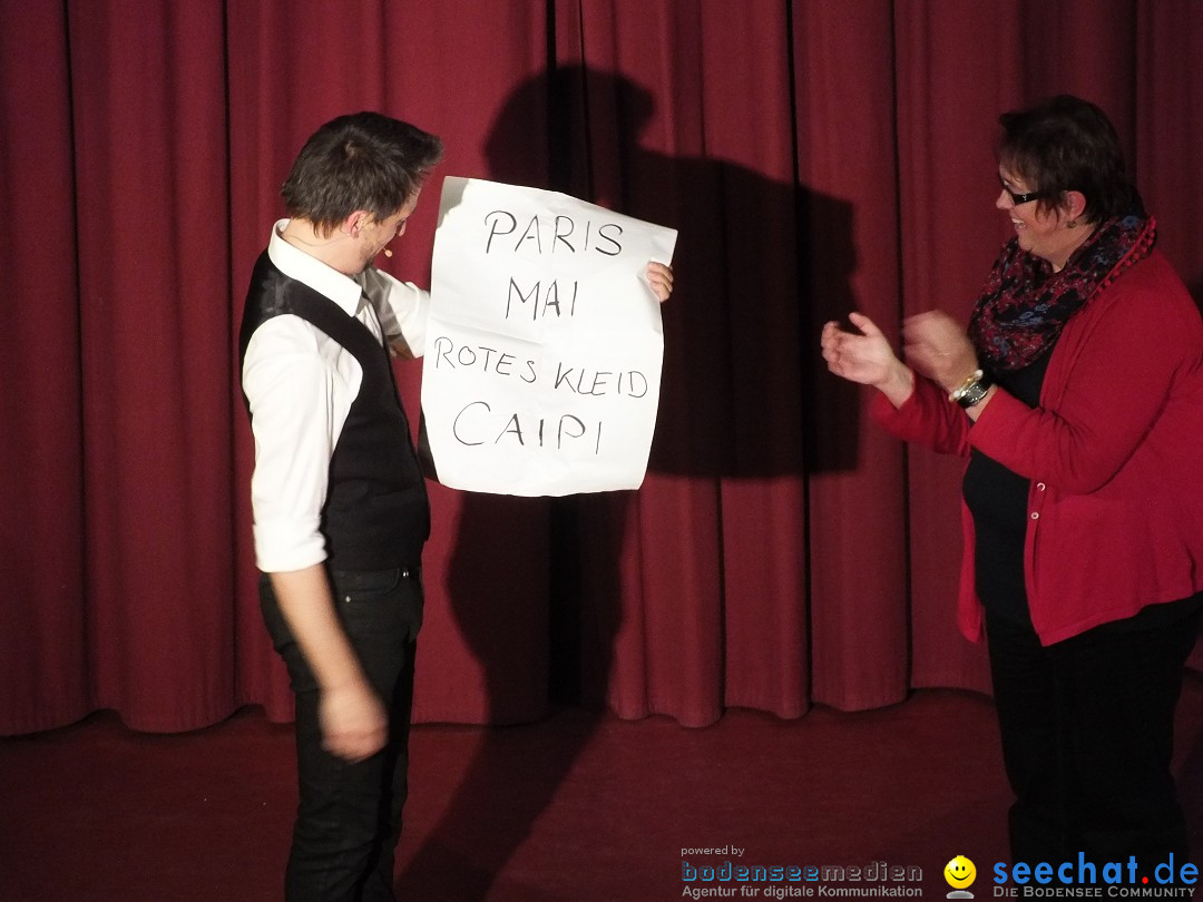 PETER VALANCE - Germanys best Illusionist: Riedlingen, 15.11.2015
