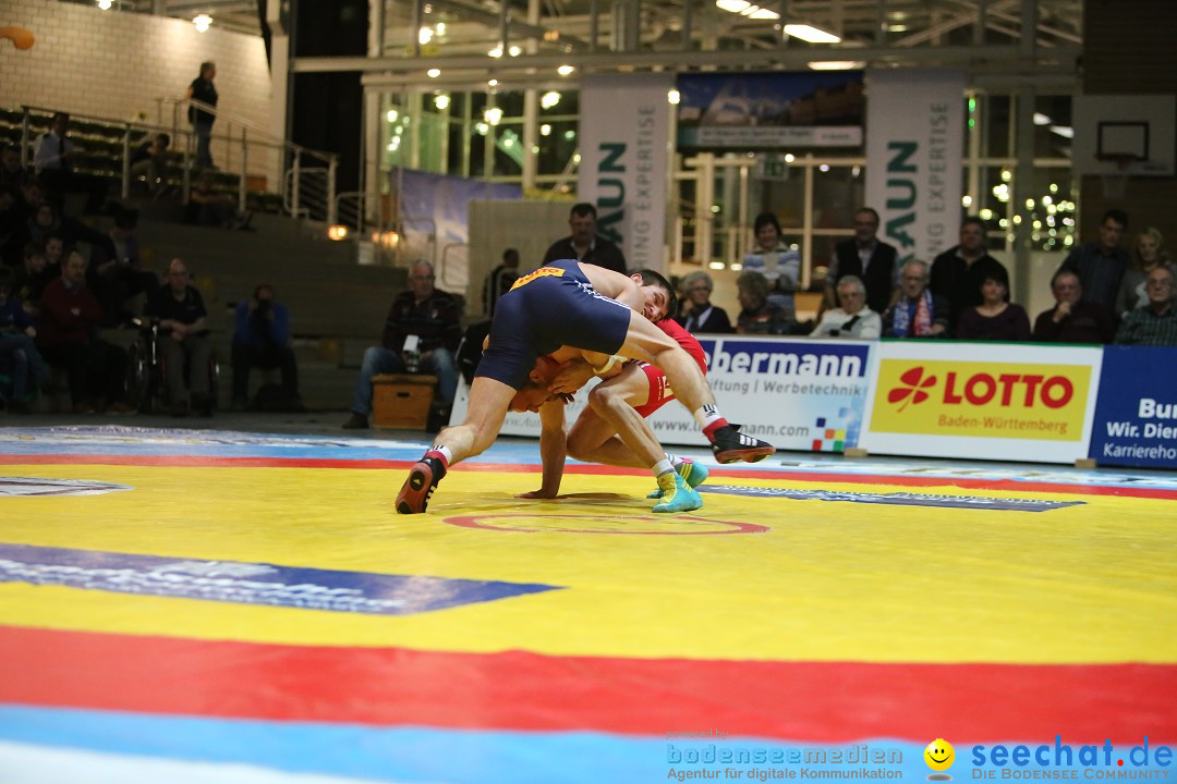 ASV Nendingen vs. Mainz 88: 1. Bundesliga Ringen, Tuttlingen, 19.12.2015