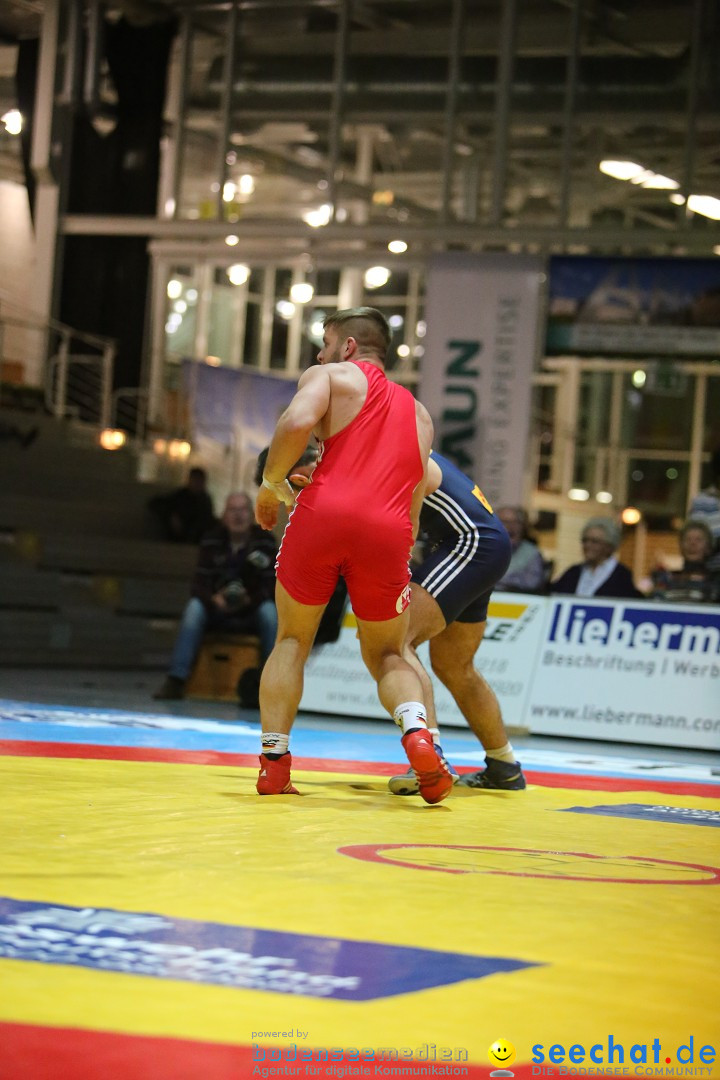 ASV Nendingen vs. Mainz 88: 1. Bundesliga Ringen, Tuttlingen, 19.12.2015