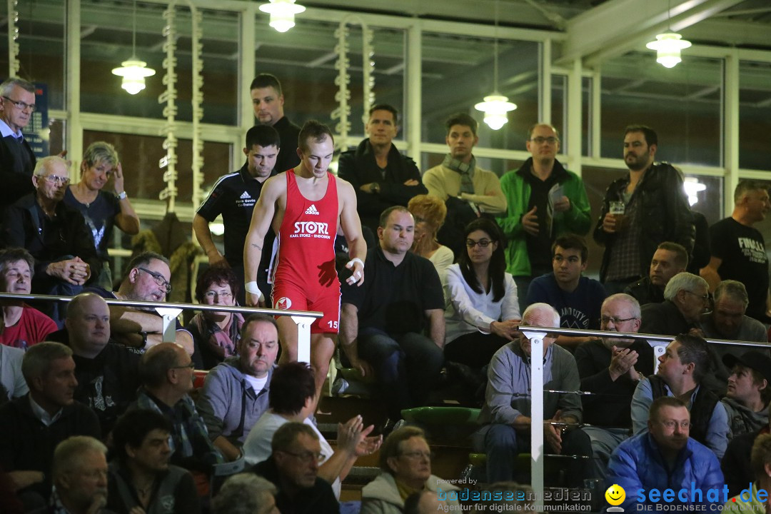 ASV Nendingen vs. Mainz 88: 1. Bundesliga Ringen, Tuttlingen, 19.12.2015