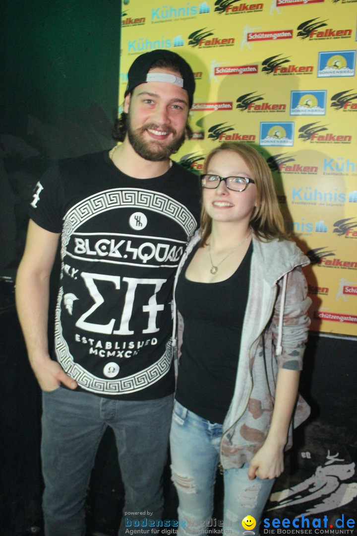 Silvesterparty im Eichberg SG in der Schweiz, 31.12.2015