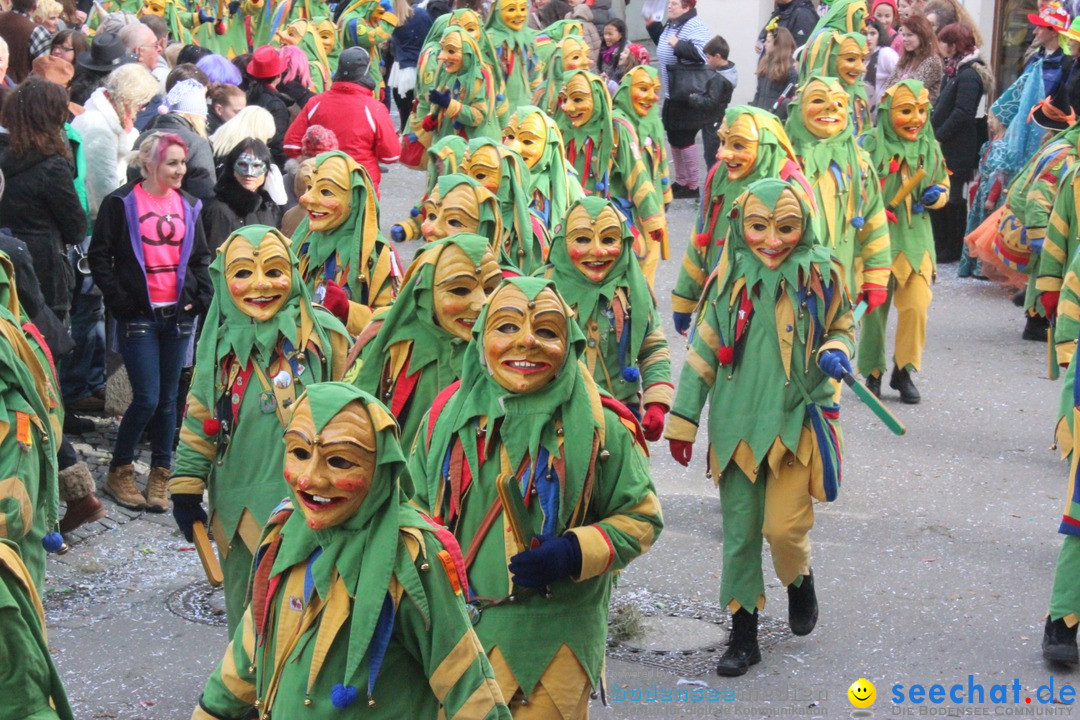 Rosenmontags-Umzug: Ravensburg am Bodensee, 08.02.2016