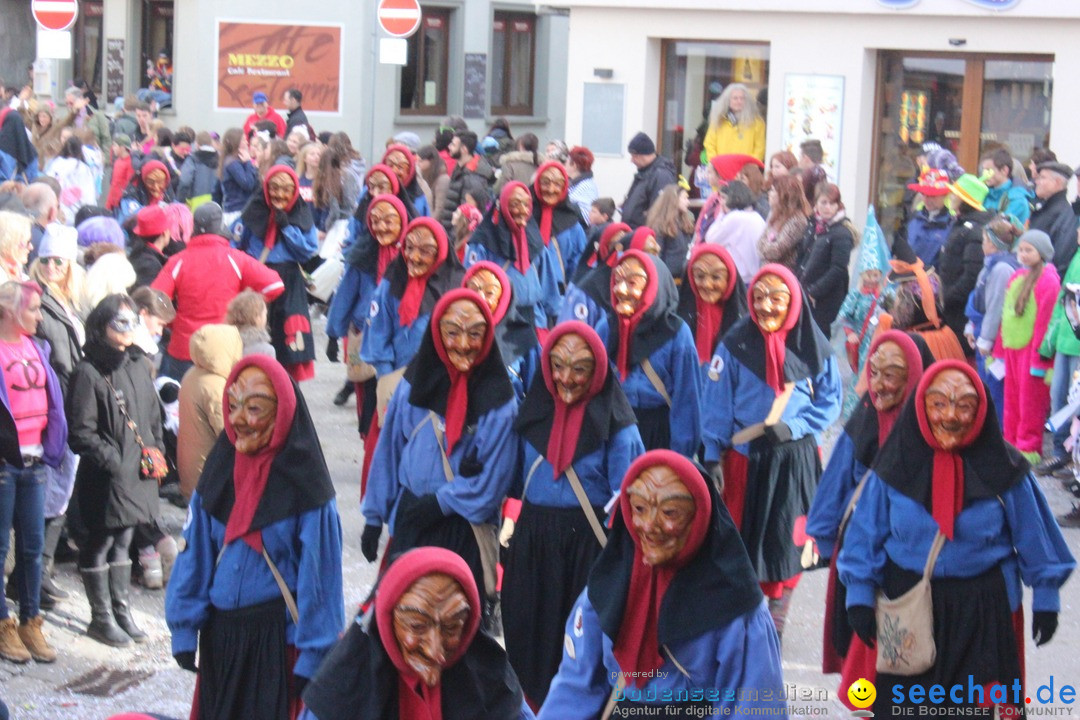 Rosenmontags-Umzug: Ravensburg am Bodensee, 08.02.2016