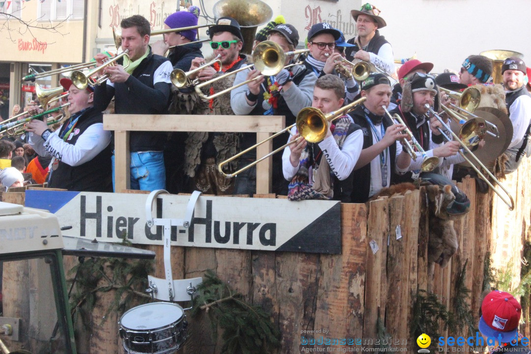 Rosenmontags-Umzug: Ravensburg am Bodensee, 08.02.2016