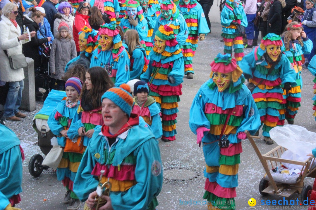 Rosenmontags-Umzug: Ravensburg am Bodensee, 08.02.2016
