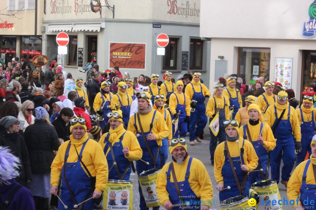 Rosenmontags-Umzug: Ravensburg am Bodensee, 08.02.2016