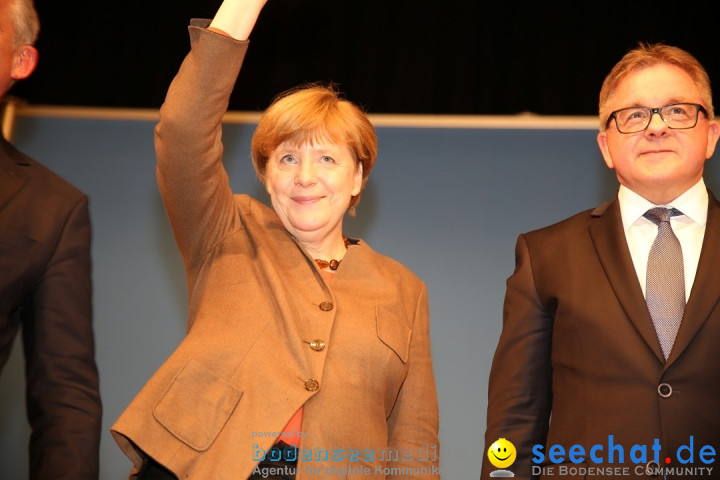 Bundeskanzlerin Dr. Angela Merkel - CDU: Radolfzell am Bodensee, 15.02.2016