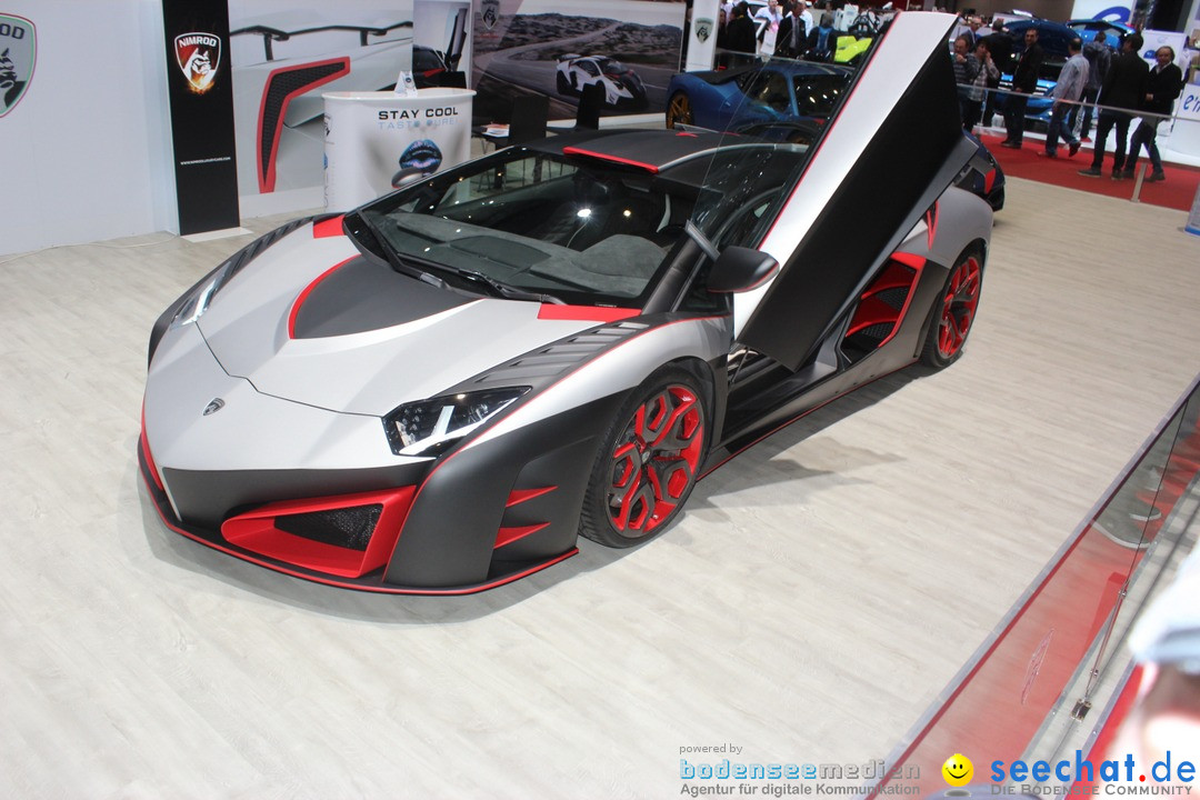 Internationale Auto-Salon Genf 2016 - Schweiz, 04.03.2016