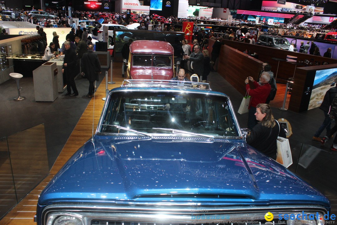 Internationale Auto-Salon Genf 2016 - Schweiz, 04.03.2016