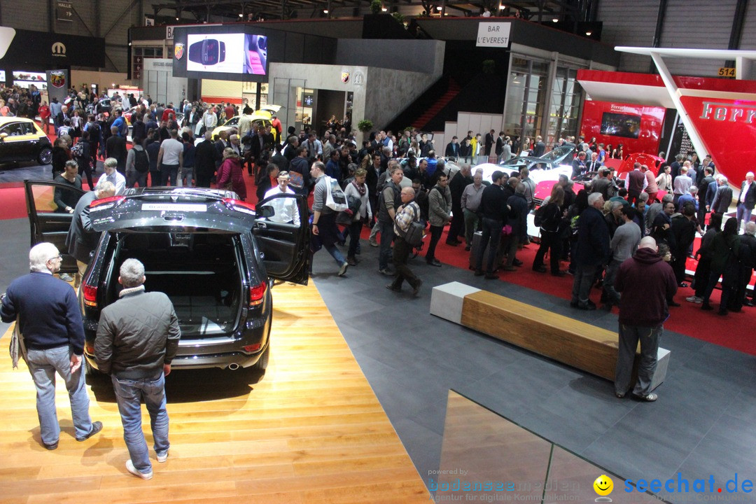 Internationale Auto-Salon Genf 2016 - Schweiz, 04.03.2016