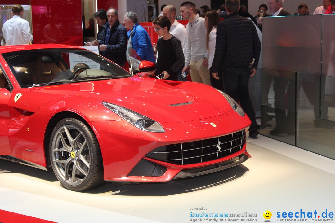 Internationale Auto-Salon Genf 2016 - Schweiz, 04.03.2016