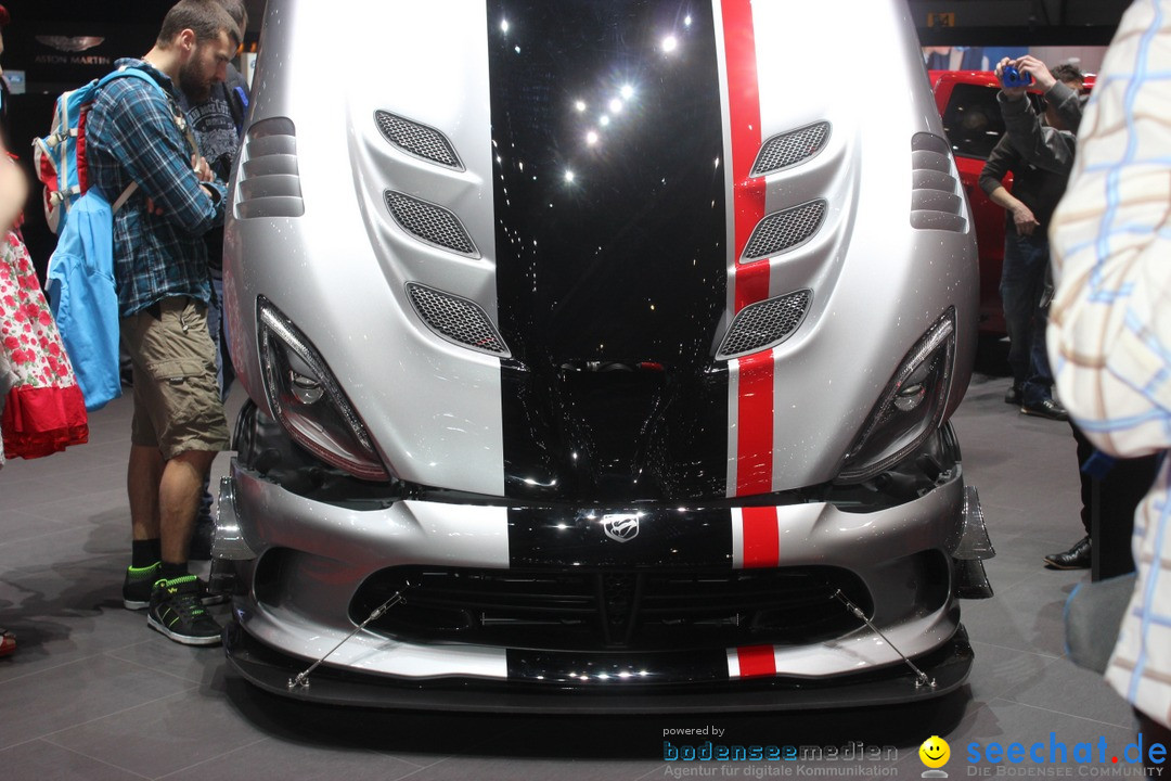Internationale Auto-Salon Genf 2016 - Schweiz, 04.03.2016