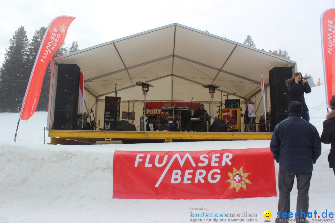 1. Schlager im Schnee auf der Molseralp, Flumserberg - Schweiz, 13.03.2016