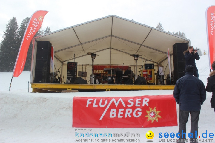 1. Schlager im Schnee auf der Molseralp, Flumserberg - Schweiz, 13.03.2016