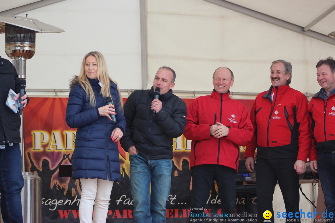 1. Schlager im Schnee auf der Molseralp, Flumserberg - Schweiz, 13.03.2016