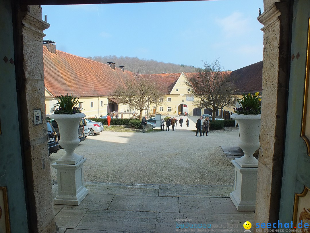 Vernissage - Willibrord Haas: Barockschloss Mochental, 20.03.2016