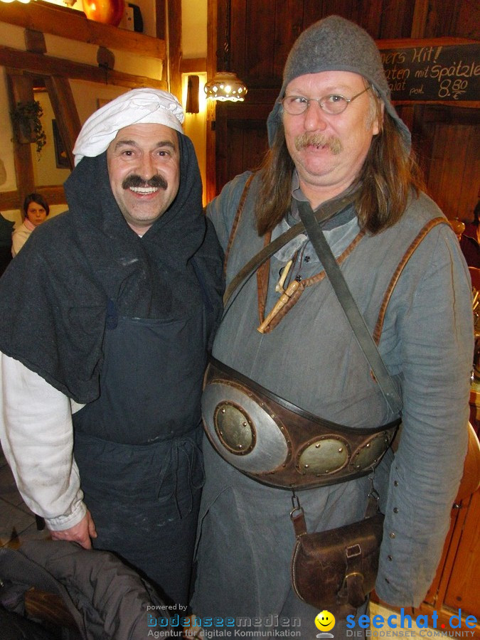 Mittelalter-Weihnachtsmarkt in Stetten am Bodensee am 12.12.2009